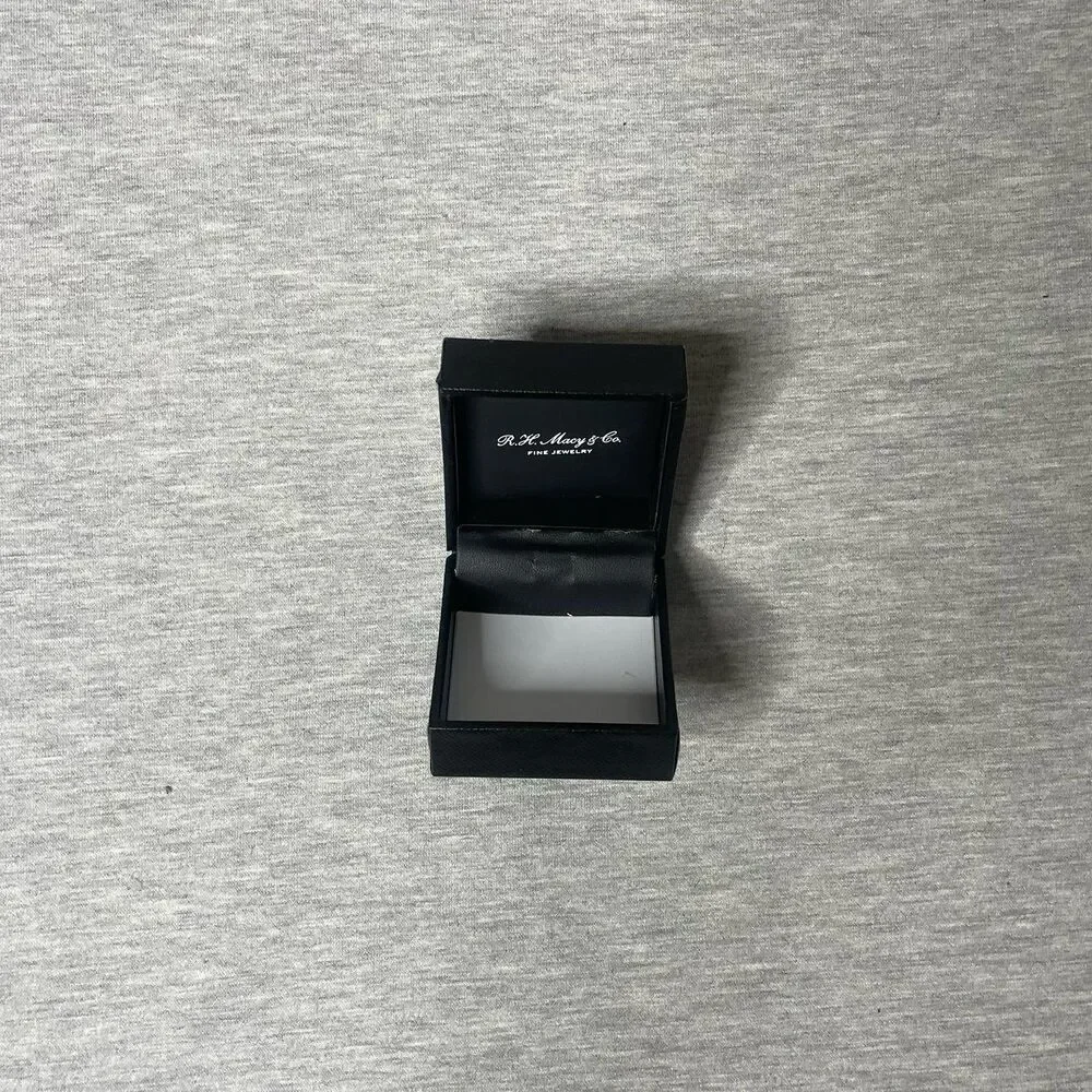 Macy’s 2.5”x 2.5” Earring & Ring Jewelry Gift Box